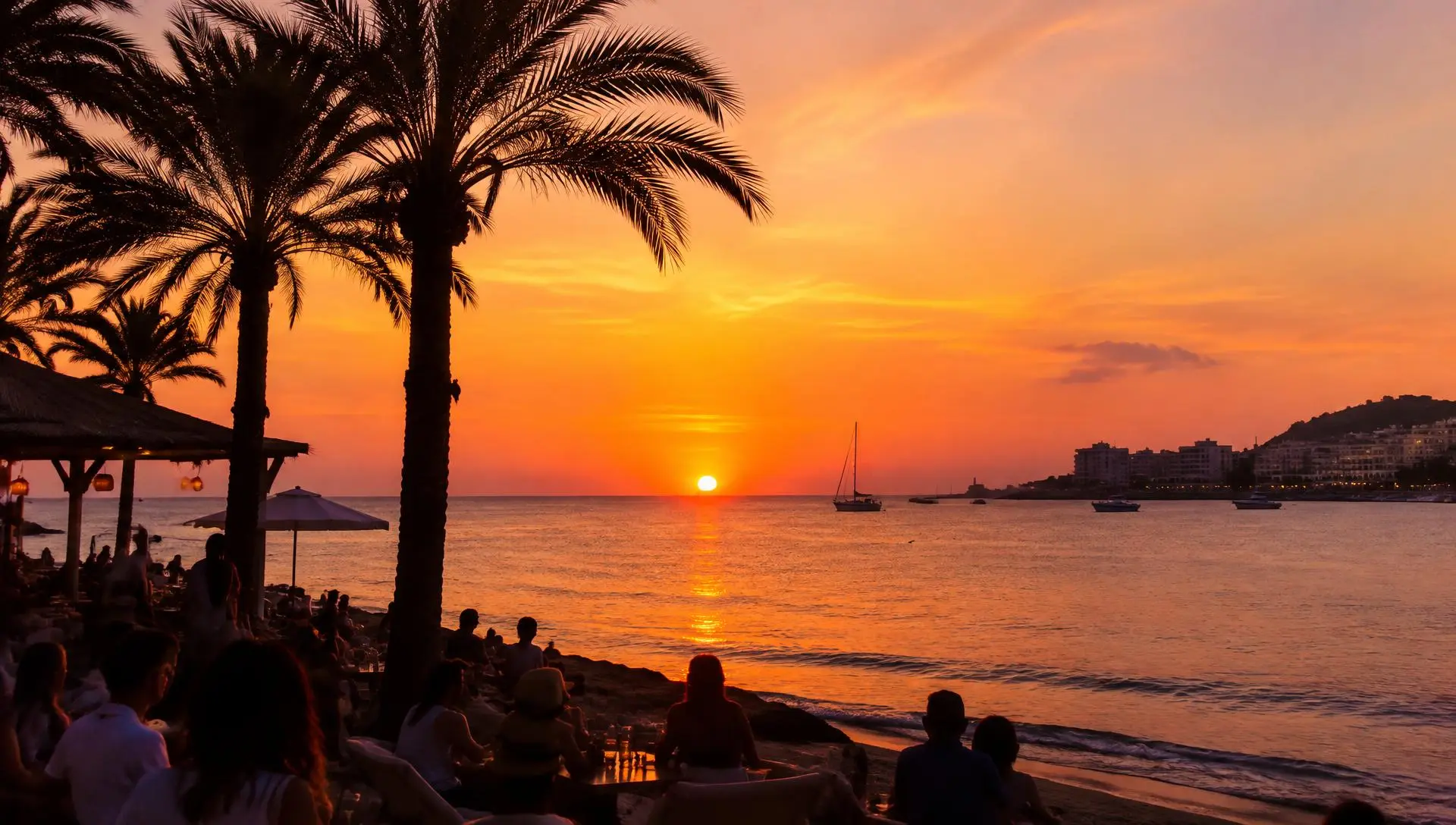 Die schönsten Sonnenuntergänge der Insel